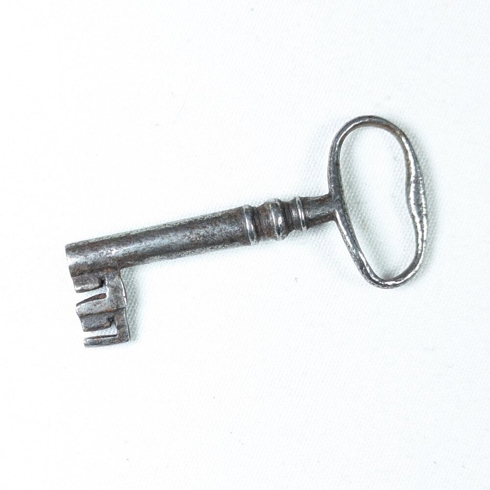 Antique skeleton Key pendant, home decor, vintage latch key